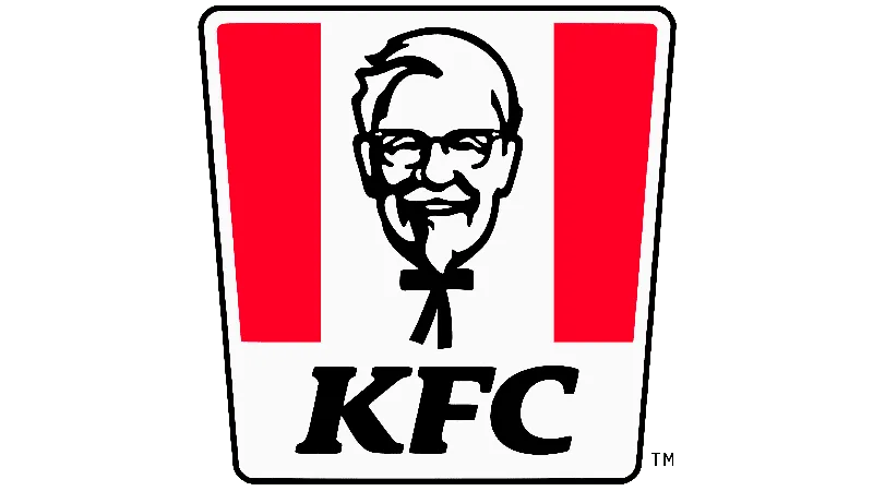 KFC restaurant background showing fried chicken